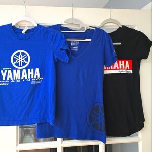 Women's Yamaha Logo T-Shirt Trio
